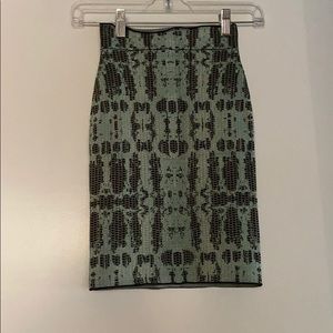 BCBG bandage skirt, XS, NWT